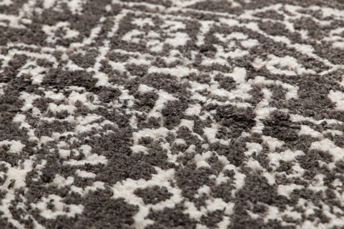 TEPPICH sehr weich grafisch grau - Grau, Textil (200/290cm) - AFK Living