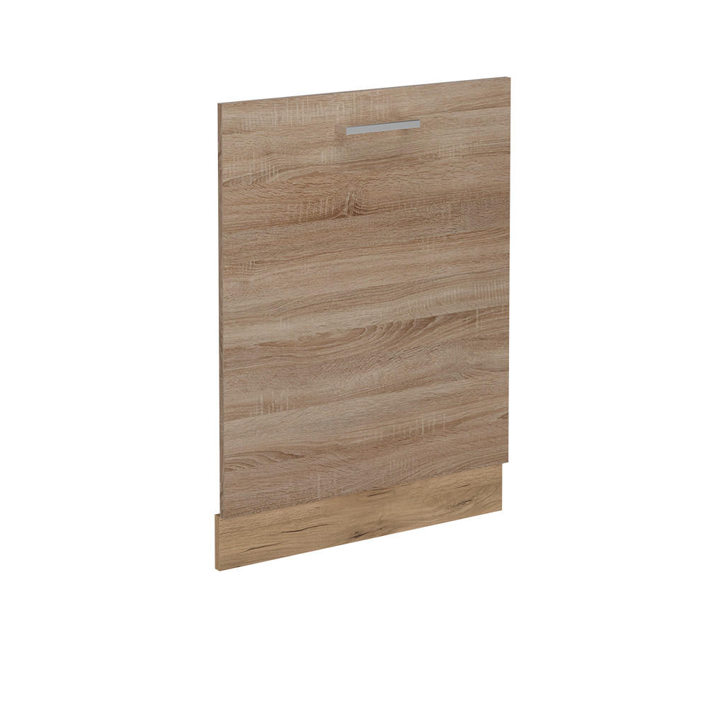 DISKMASKINENS FRONTPANEL R-Line Sonoma 60 cm utan bänkskiva Sonoma ek, Honungsek 81.8/60/1.6 cm