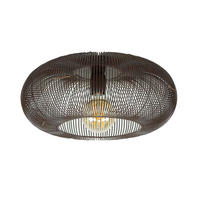 DECKENLEUCHTE Kupfergrau 43/43/20 cm - Grau, Metall (43/43/20cm) - Hoyz Collection