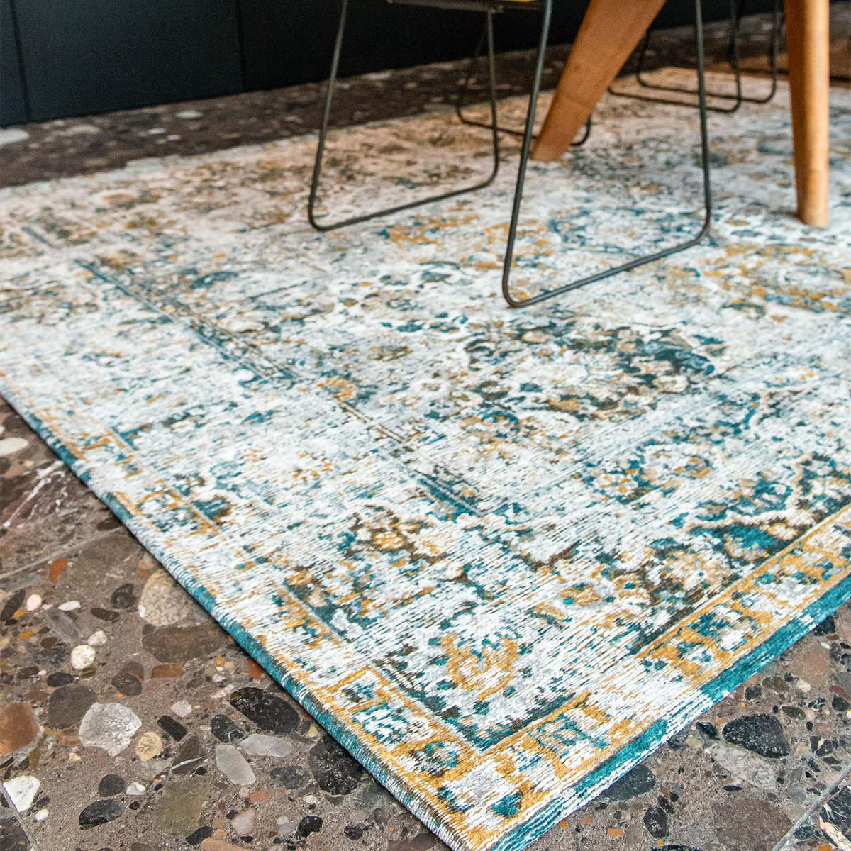 TEPPICH In-/Outdoor Flachgewebe BAKY Mehrfarbig 170x240 cm - Multicolor, Textil (170/240cm) - Novatrend