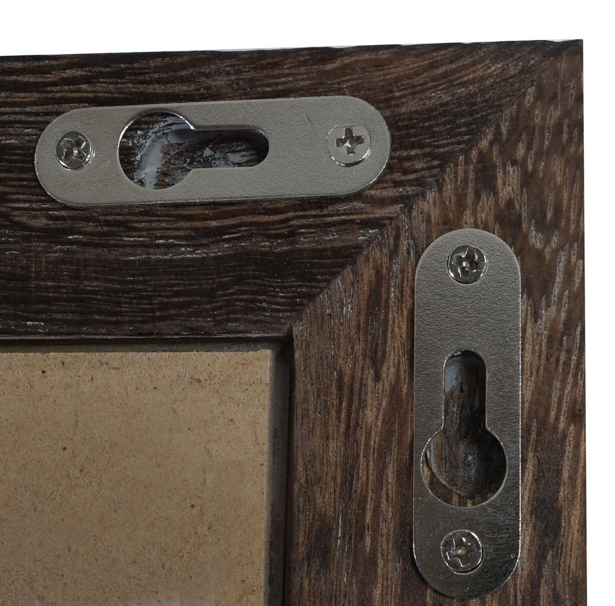 BILDERRAHMEN SHABBY-LOOK rechteckig Braun - Braun, Holz (66/46cm) - Jamb