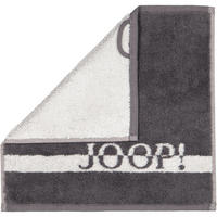 SEIFTUCH SPLIT DOUBLEFACE 1712 STEIN - 77 - Grau, Textil (30/30cm) - Joop!