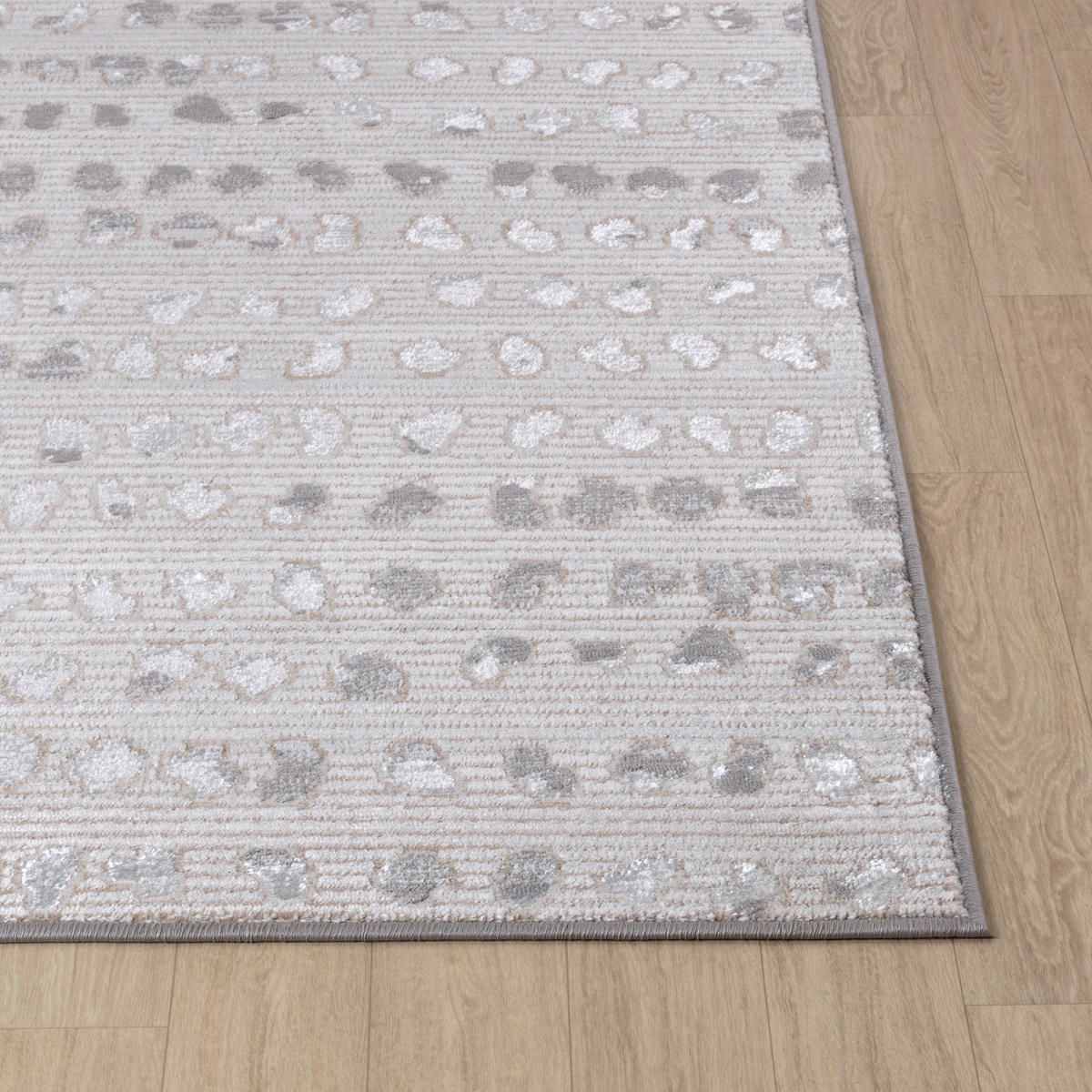 KURZFLORTEPPICH 80/150 cm Grau - Beige, Naturmaterialien/Textil (80/150cm) - LIVABLISS