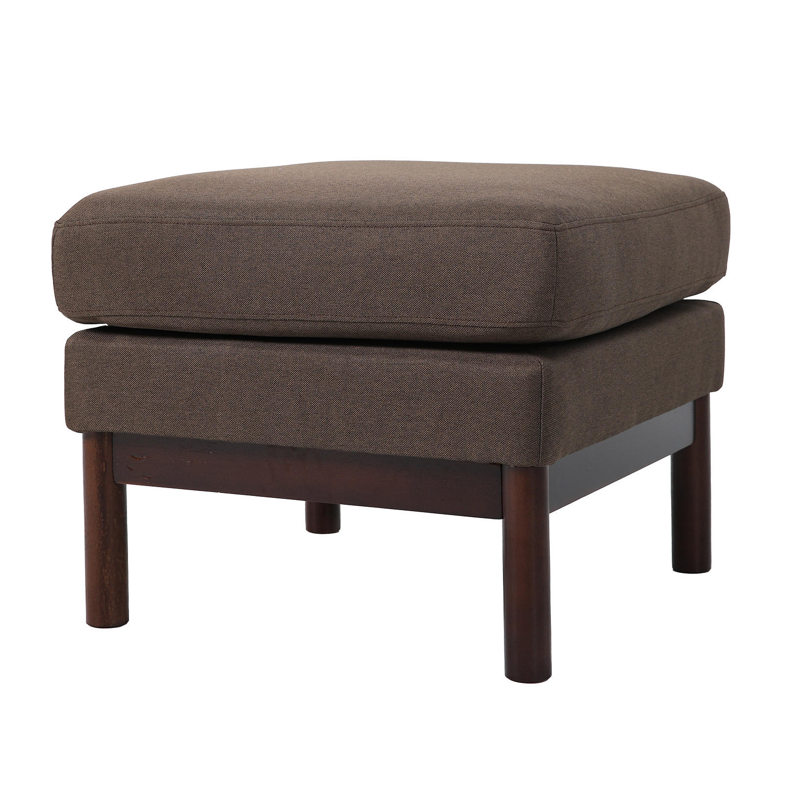 HOCKER HOLLY Braun/Braun - Braun, Textil (56/44/56cm) - SVITA