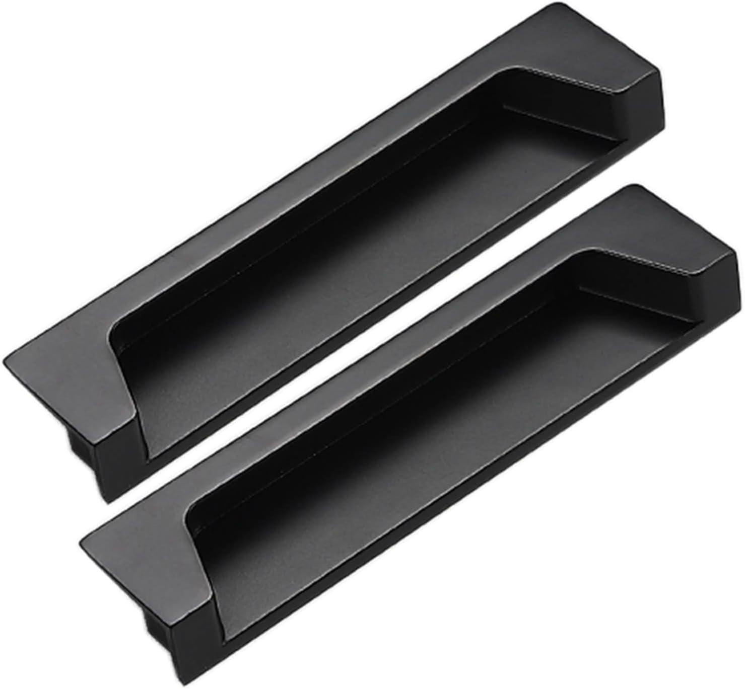 MÖBELGRIFF 2er-Set - Schwarz, Metall (2.9/2.9/10.6cm)