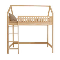 DOMČEKOVÁ POSTEĽ 90/190 Daisy Prírodné drevo - hnedá, kompozitné drevo (90/190cm) - Petits-meubles