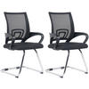 SCHWINGSTUHL 2er Set Stoff schwarz - Schwarz, Textil/Metall (59/91/53cm) - CLP