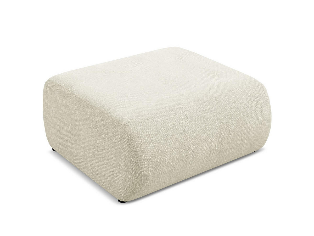 WOHNLANDSCHAFT Strukturstoff Stoff Blau - Blau/Schwarz, Kunststoff/Textil (398/82/185cm) - Makamii