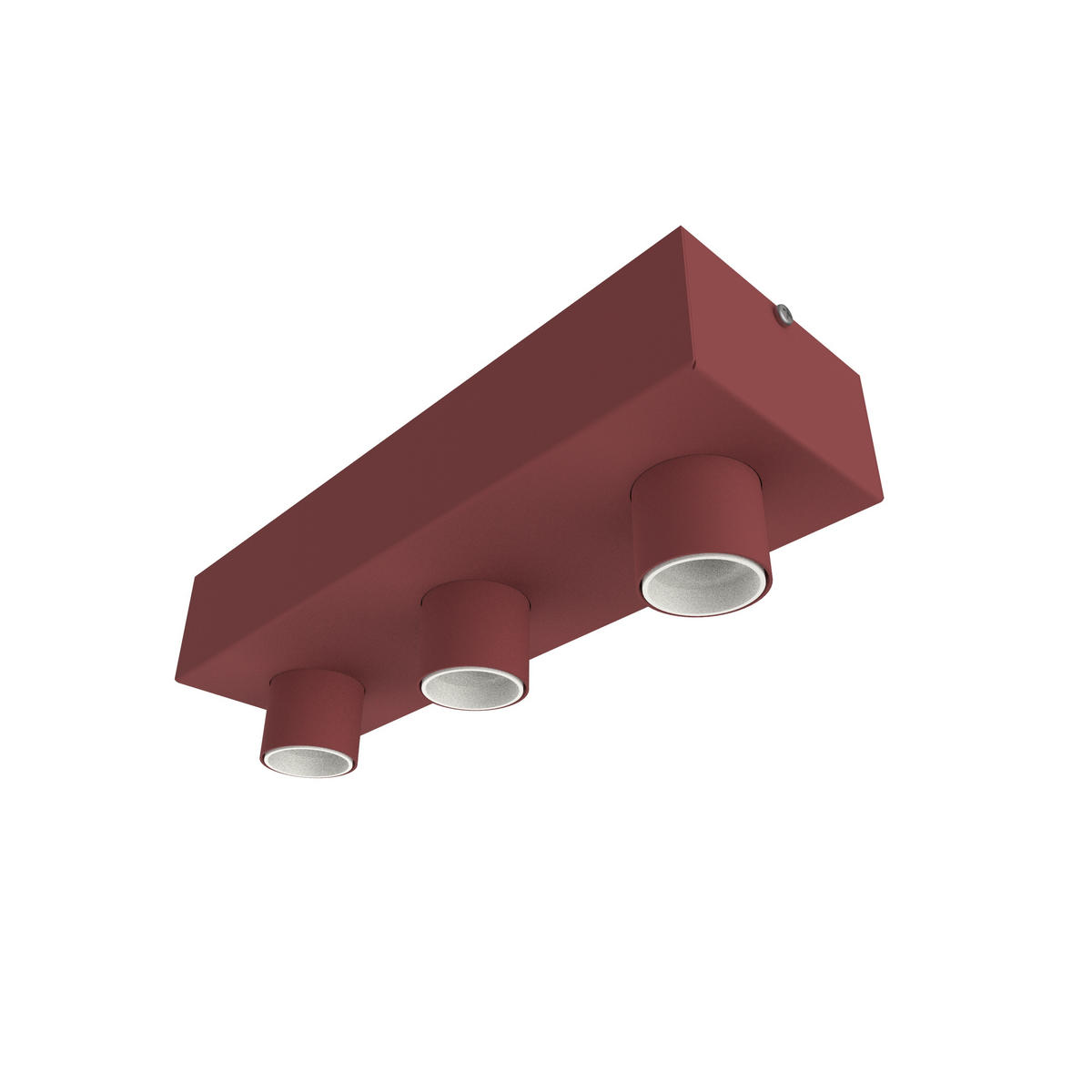 DECKENLEUCHTE - Rot, Metall (10/30/7.5cm) - Lumicom