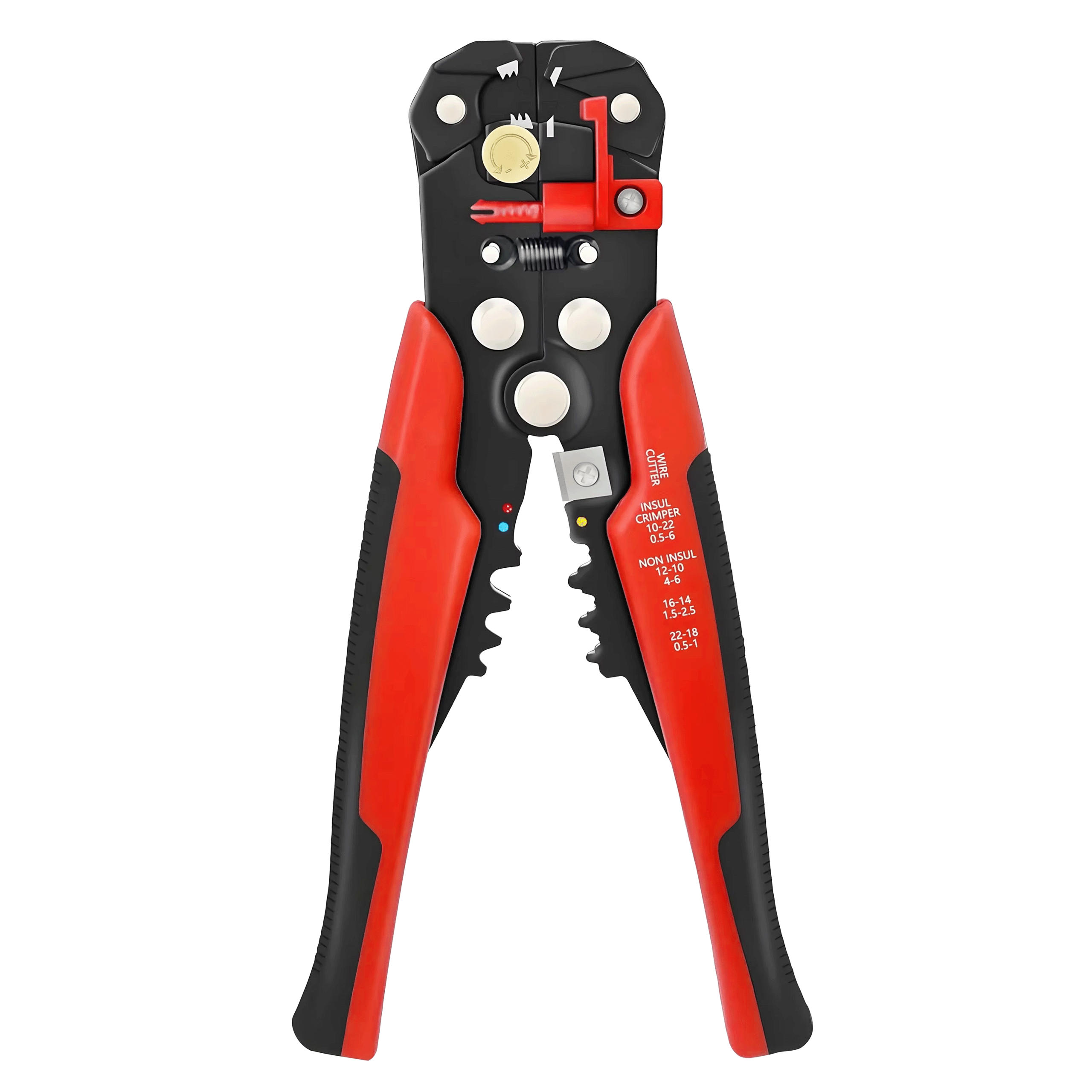 ABISOLIERZANGE Automatische Set - Rot, Metall (10/5/10cm) - KRUMAD