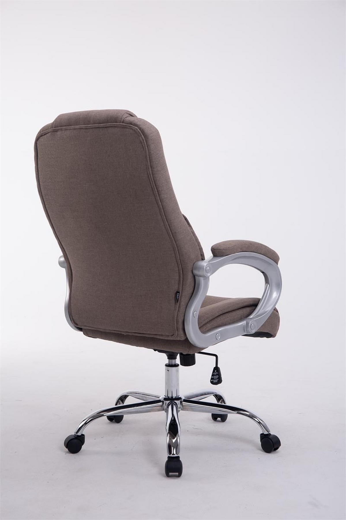 BÜROSTUHL Apodo, Stoff Taupe - Taupe, Textil/Metall (66/122/70cm) - TPFLiving