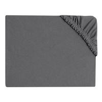 SPANNBETTLAKEN, 180x200 cm, 100% Baumwolle, Dunkelgrau - Dunkelgrau, Textil (180/200cm) - Zollner