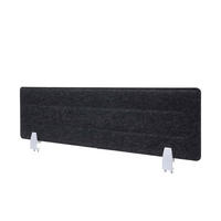 TISCHTRENNWAND Schwarz, Weiß - Schwarz/Weiß, Textil (100/30/1cm) - MCW