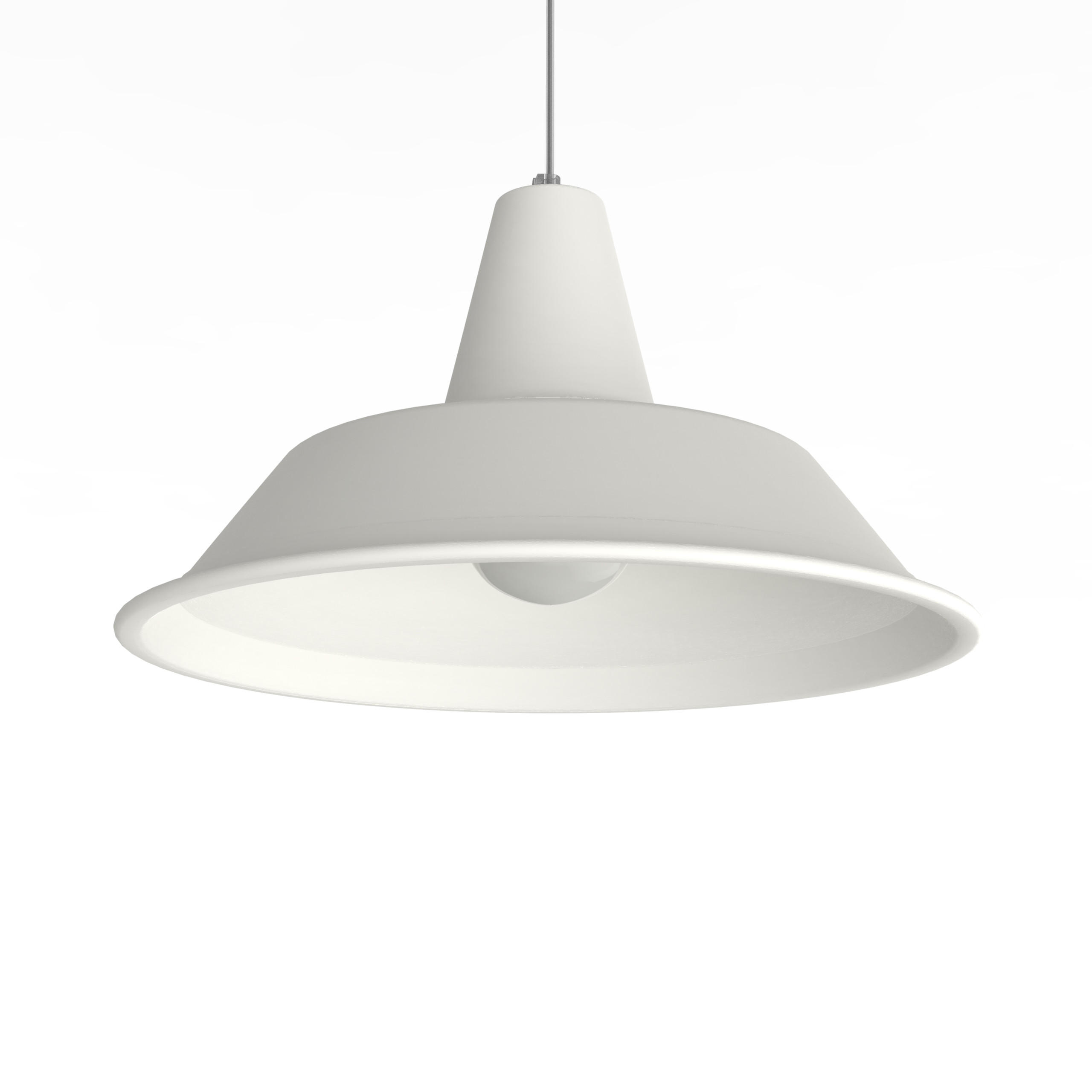 HÄNGELEUCHTE - Weiß, Metall (45/45/25cm) - Lumicom