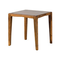 BEISTELLTISCH Sheesham 50x50x50 braun lackiert ANCONA #111 - Braun, Holz (50/50/50cm) - Massivmoebel24