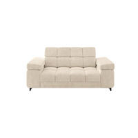 SOFA 2-Sitzer LORD-S1 194x97x90 cm Beige Cord - Beige, Holzwerkstoff/Textil (194/90/97cm) - ALTDECOR