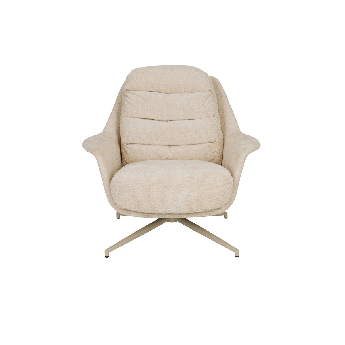 SESSEL Philly - Beige, Holzwerkstoff (87/86/66cm) - Zuiver
