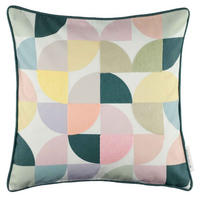 KISSENHÜLLE MOULDS - Grün, Textil (40/40cm) - Tom Tailor