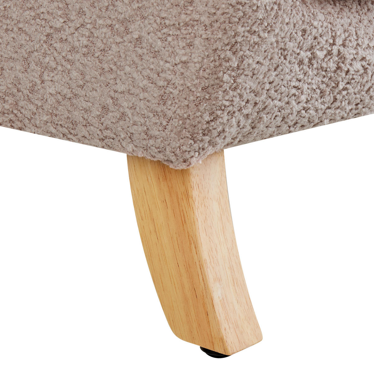 KINDERSESSEL Beige Farum - Taupe/Braun, Textil (45/55/41cm) - Beliani