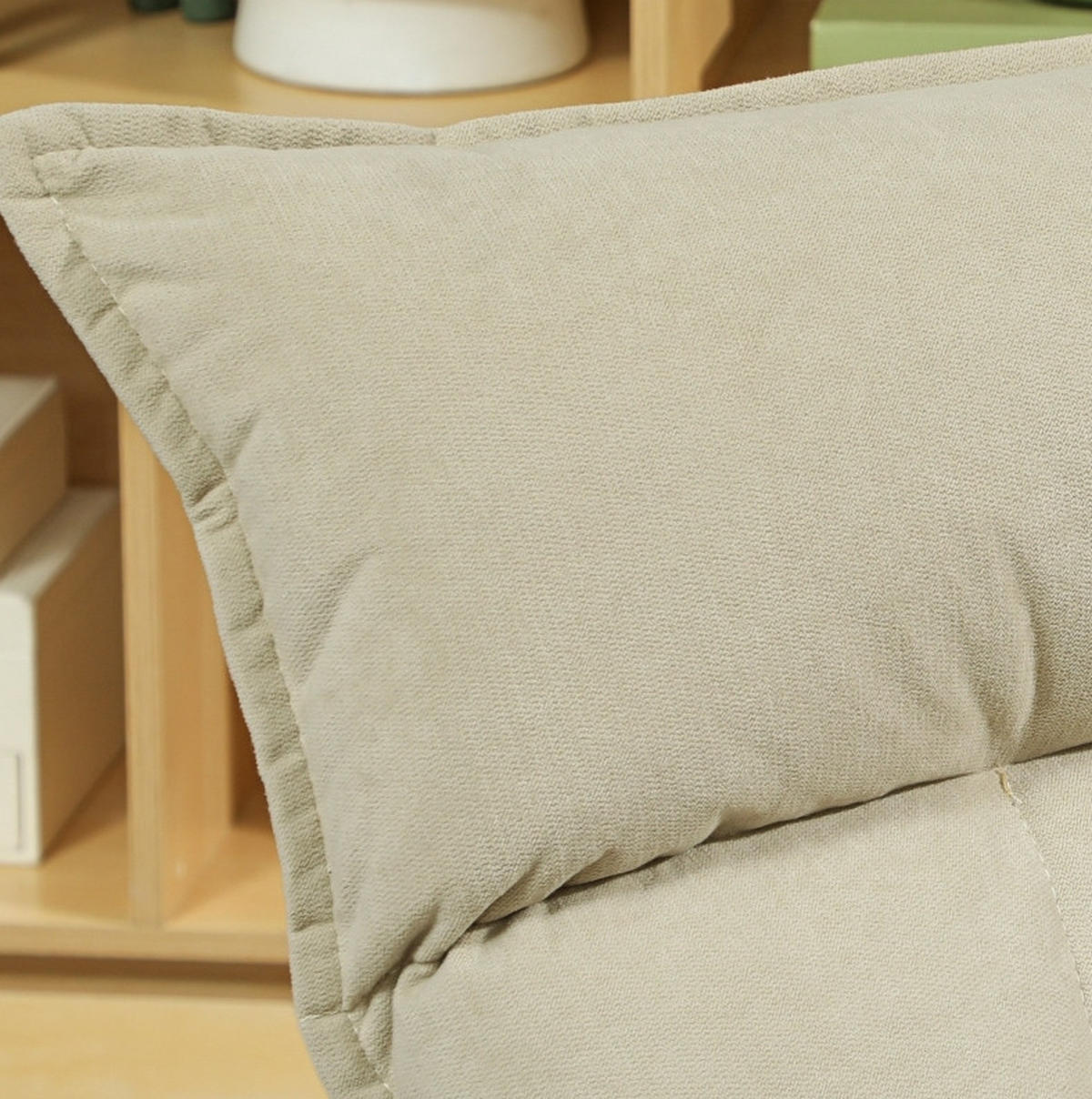 BODENSTUHL drehbar verstellbar Polyester Beige - Beige, Kunststoff (62/95/70cm) - Beauniv