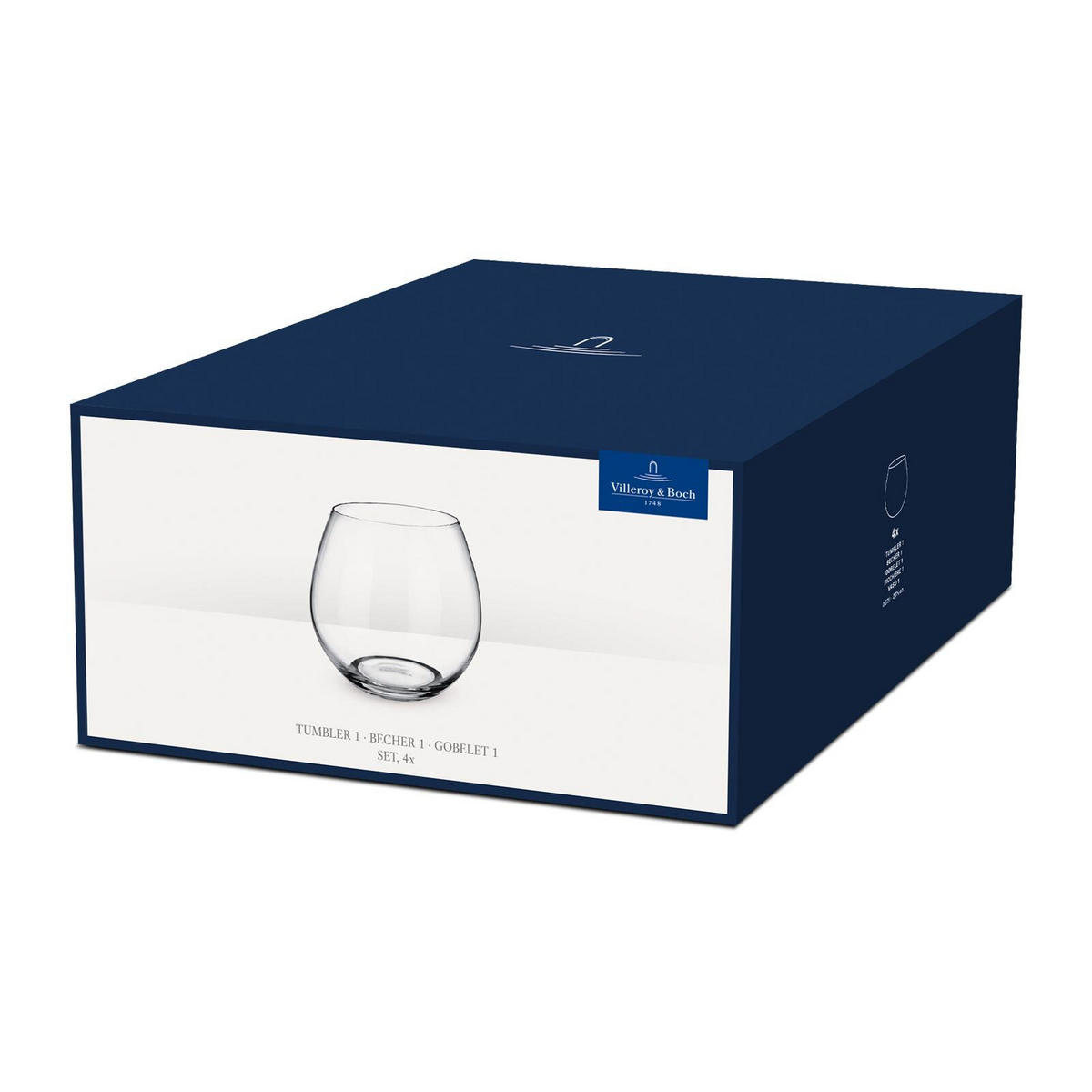 WASSERGLÄSER Entrée transparent 570 ml 4er Set - Transparent, Glas (0.57L) - Villeroy & Boch