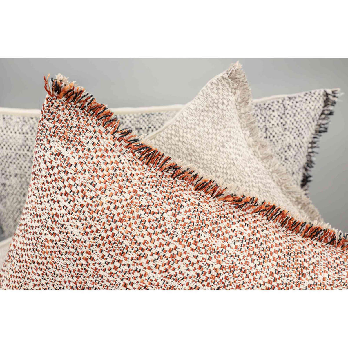 ZIERKISSENHÜLLE VOYAGE - Orange, Textil (58/38cm) - Schöner Wohnen