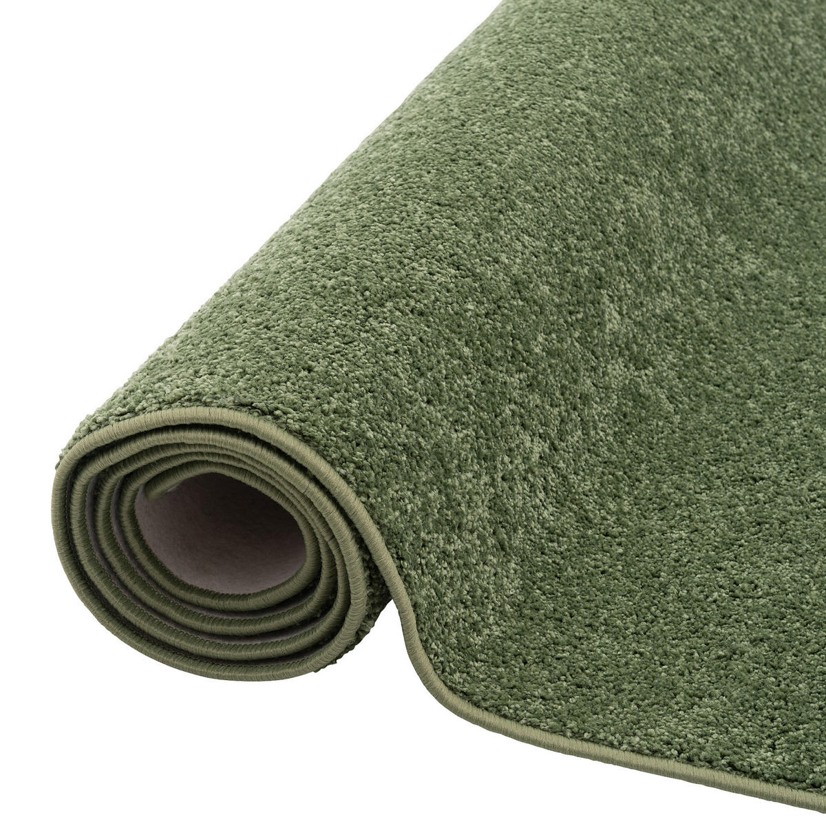 HOCHFLOR LANGFLOR TEPPICH LÄUFER COTTAGE - Grün, Textil (80/200cm) - Snapstyle