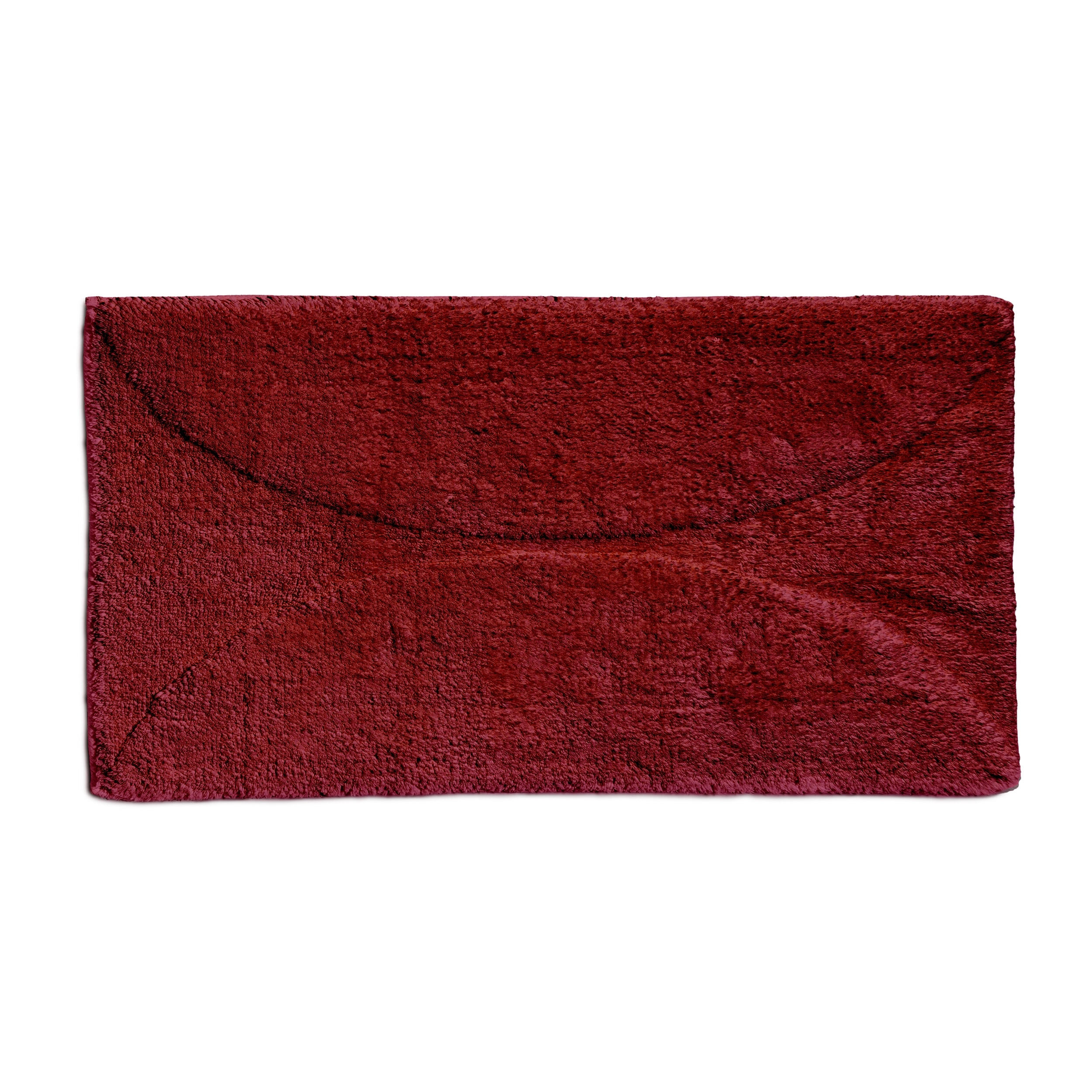 BADEMATTE AUTUMN DELIGHTS - Rot, Textil (60/100cm) - MÖVE