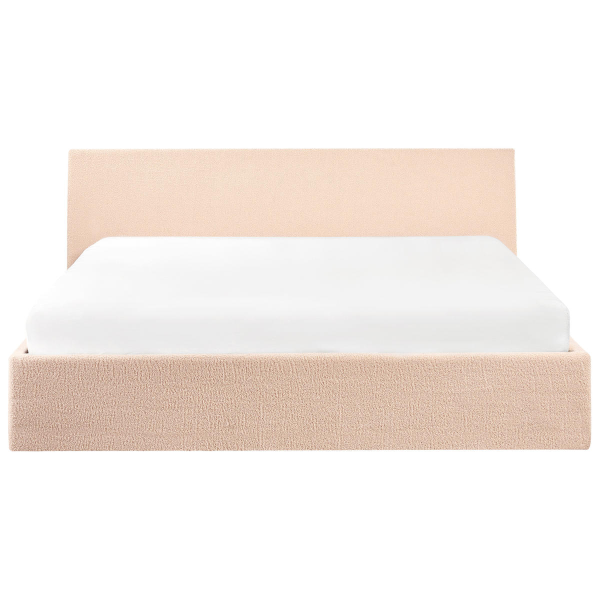 POLSTERBETT 180x200 cm Beige Orbey - Beige, Textil (180/200cm) - Beliani