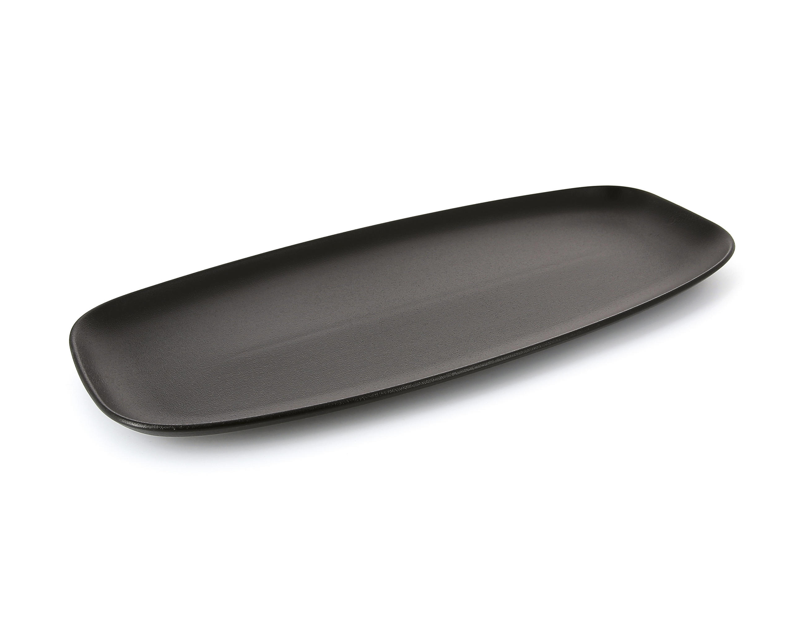 SERVIERPLATTE CLUB RECHTECKIG in gusseisener Optik - Multicolor, Keramik (21/2.9/48cm) - Revol Porcelaine France