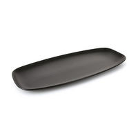 SERVIERPLATTE CLUB RECHTECKIG in gusseisener Optik - Multicolor, Keramik (21/2.9/48cm) - Revol Porcelaine France