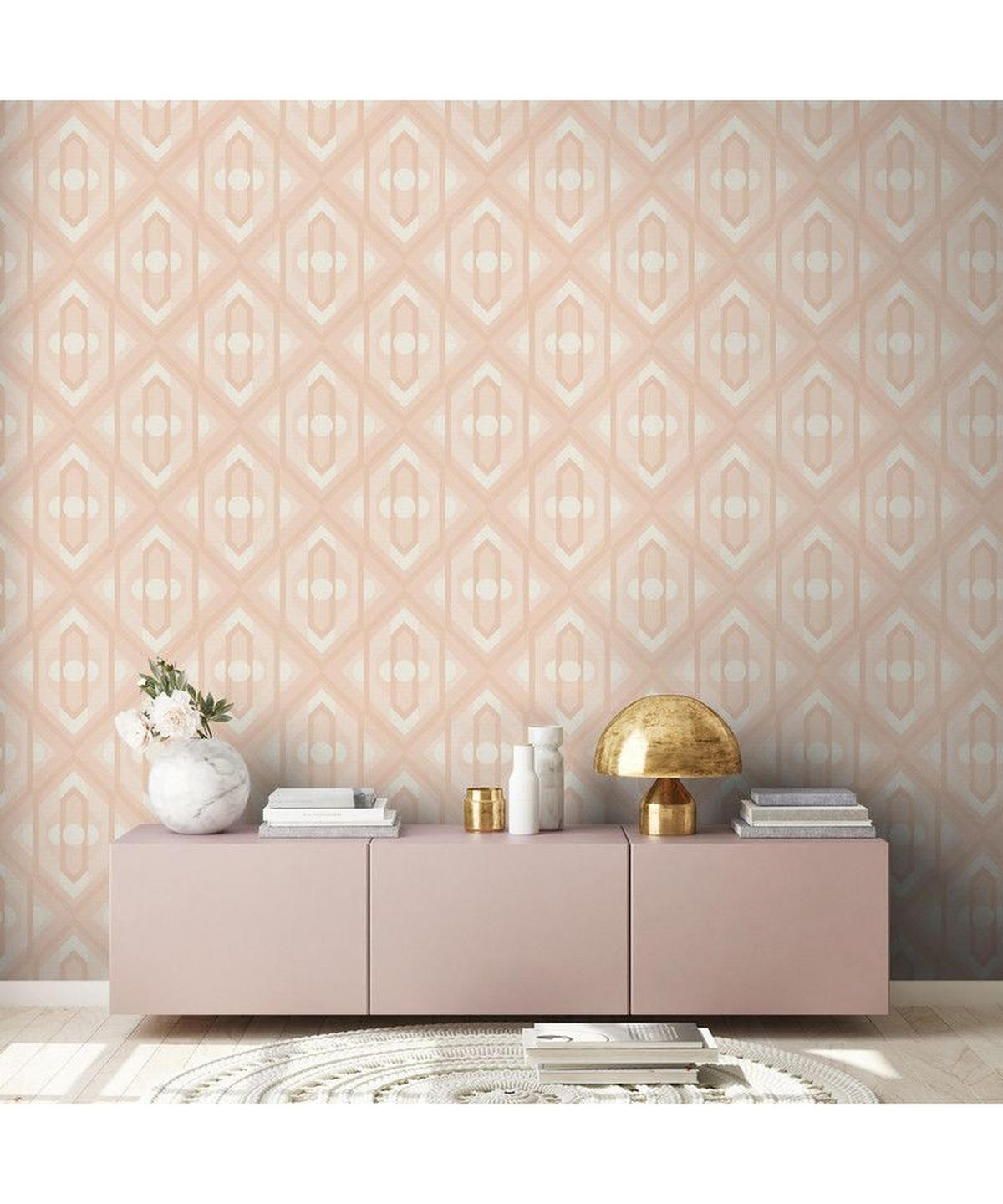 VLIESTAPETE Beige 53/850 cm - Weiß, Textil (53/1cm) - KUNSTLOFT