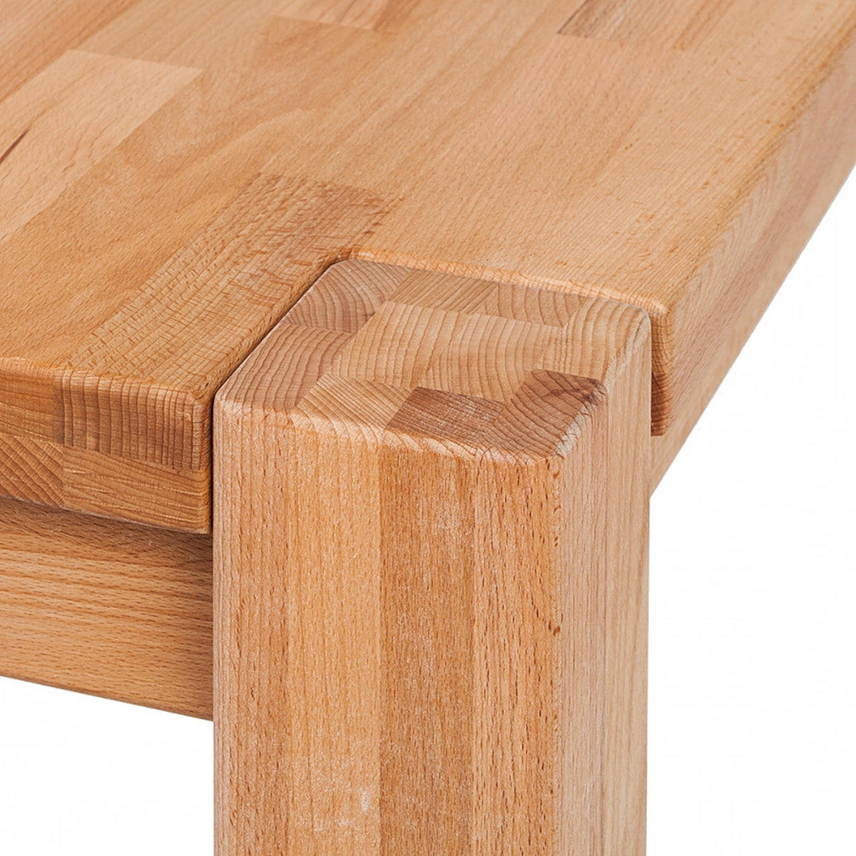 ESSTISCH - Massivholz - Kernbuche, Holz (80/120/75cm) - home24