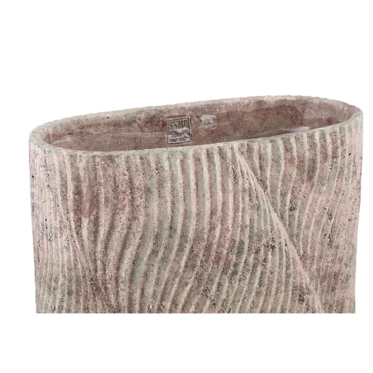 TOPF Diesel Grau 40/20/36cm - Grau, Stein (36cm) - PTMD Collection