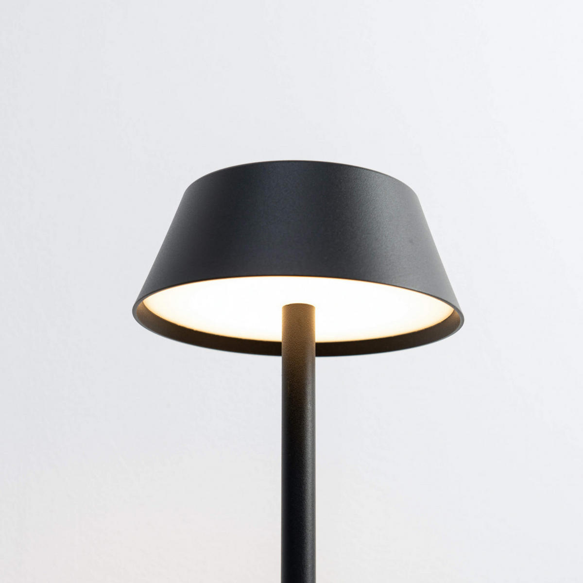 TISCHLEUCHTE Fabro, Schwarz, 28cm - Schwarz, Metall (28/13/25cm) - KOSILUM