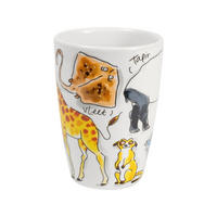 XL-BECHER Seepferdchen in Bunt - 500 ml - Multicolor, Keramik (0.5L) - Blond Amsterdam