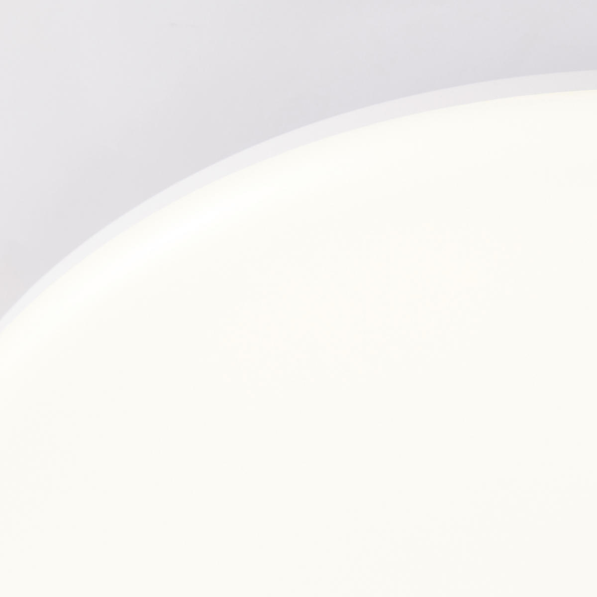 LED DECKENLEUCHTE Conna Weiß 29/29/5,7 cm - Weiß, Kunststoff (29/29/5.7cm) - Brilliant