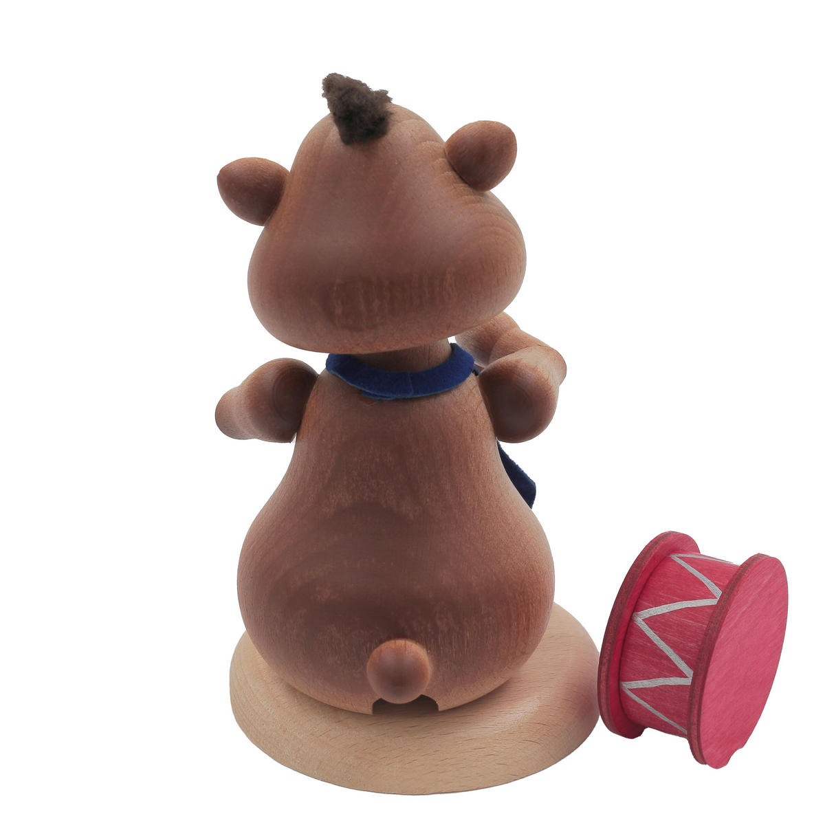 RAUCHFIGUR Hamster Musiker Trommel 13 cm - Multicolor, Metall (8/13/0.1cm)