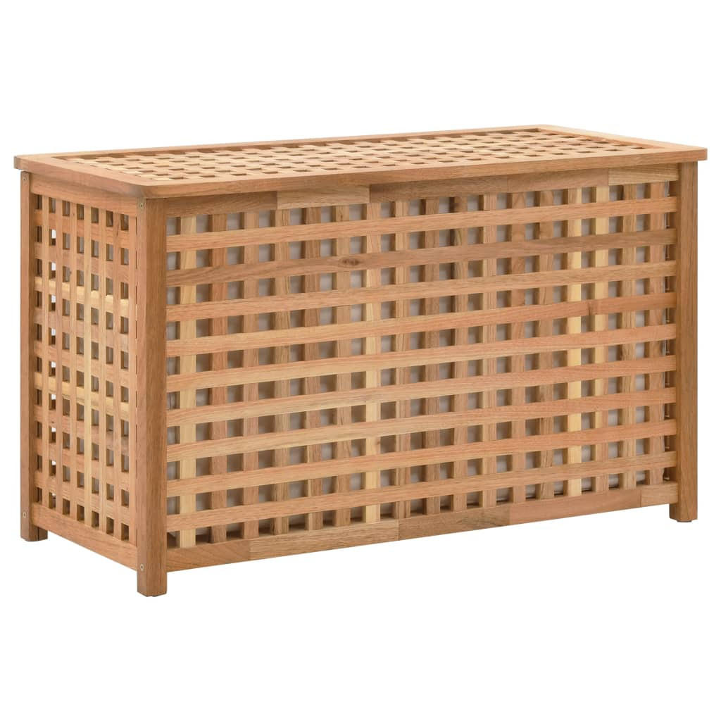 vidaXL Wäschetruhe Braun 37.5x46.5x77.5 cm