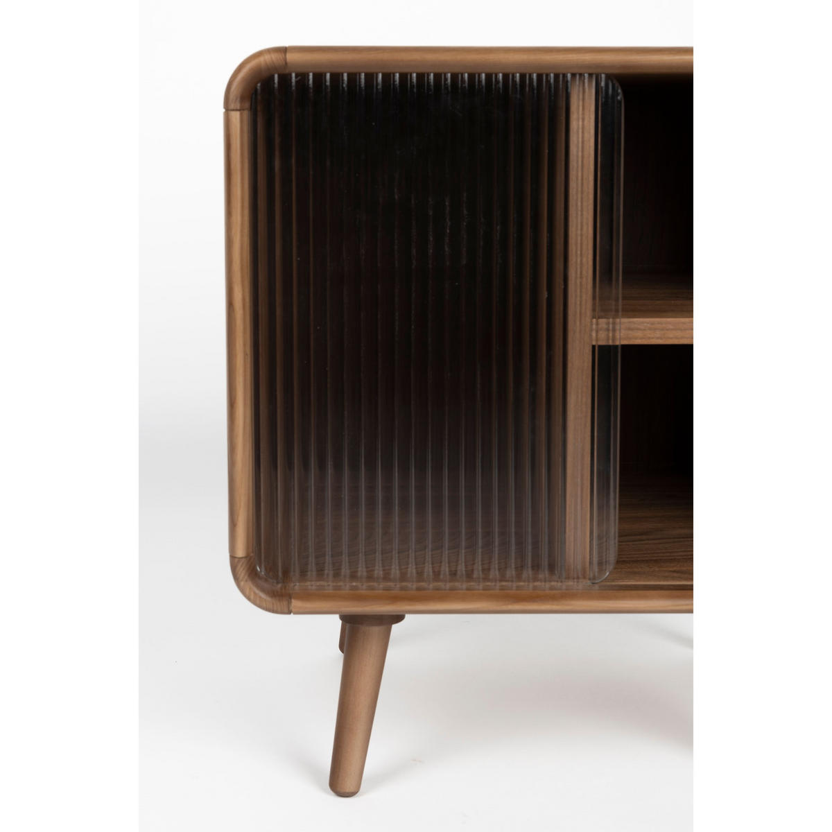 BEISTELLTISCH Rise Nachttisch Braun - Braun, Holz (40/50/55cm) - Zuiver