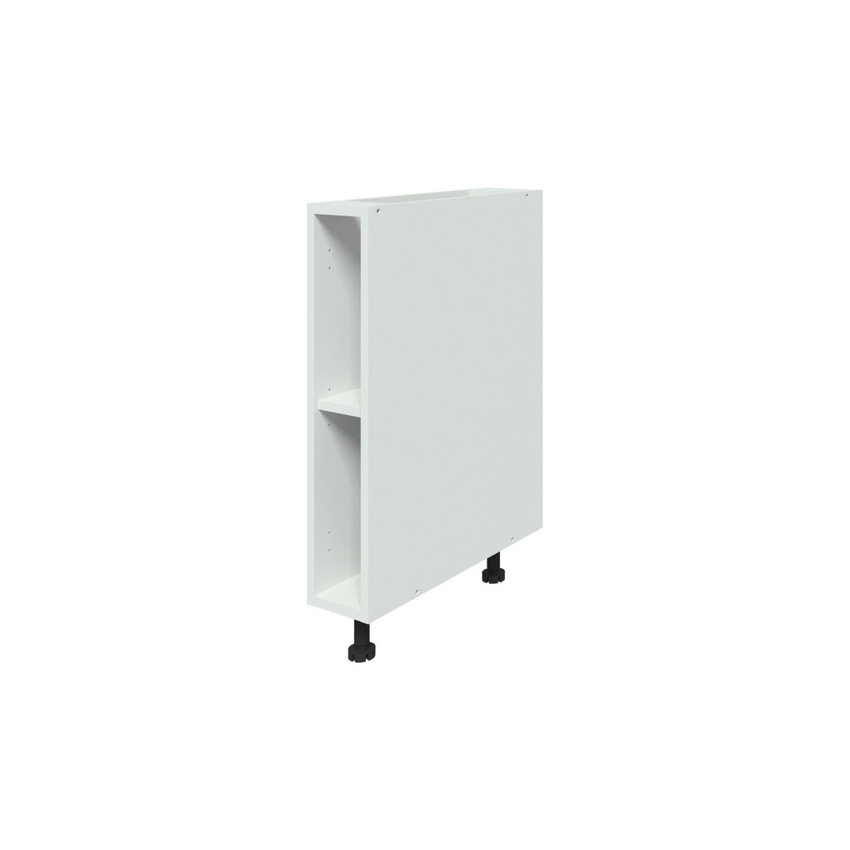 UNTERSCHRANK – 15 cm – KU-D15 – Lunara – Dunkelgrau - Dunkelgrau, Holzwerkstoff (15/72/52cm) - hi-markt