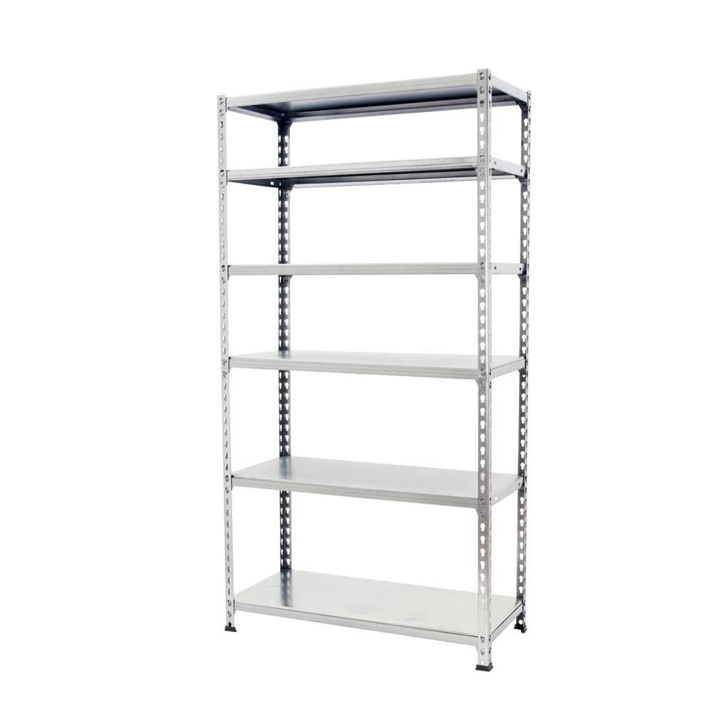 Proregal Schwerlastregal Silber 110x250x40 cm