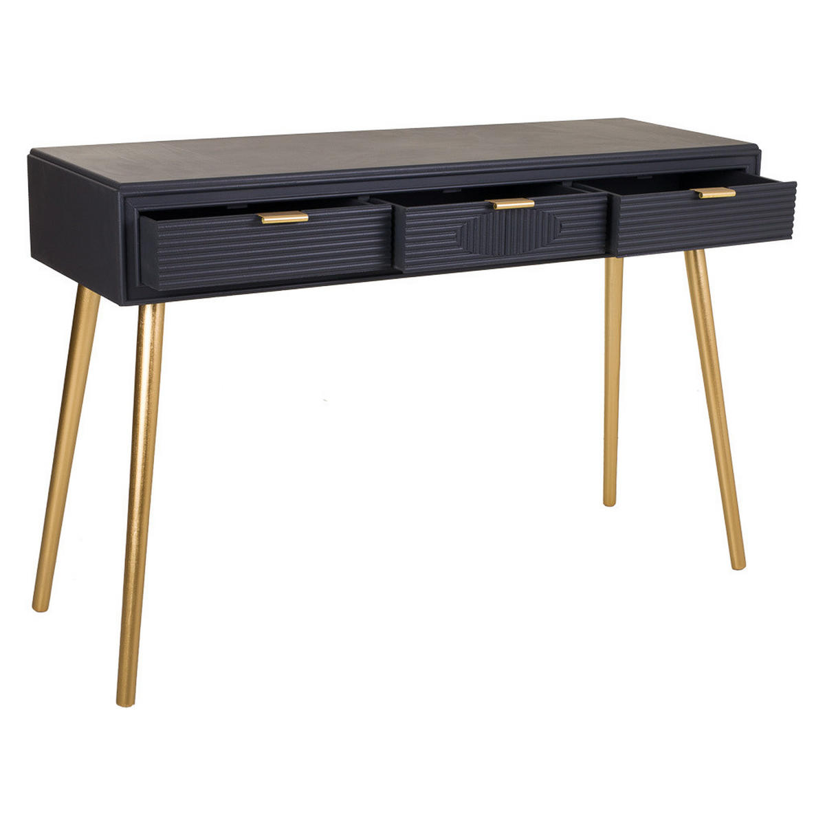 KONSOLENTISCH aus Holz, grau, 120x41x78cm - Grau, Holzwerkstoff (41/120/78cm) - Wanderlust