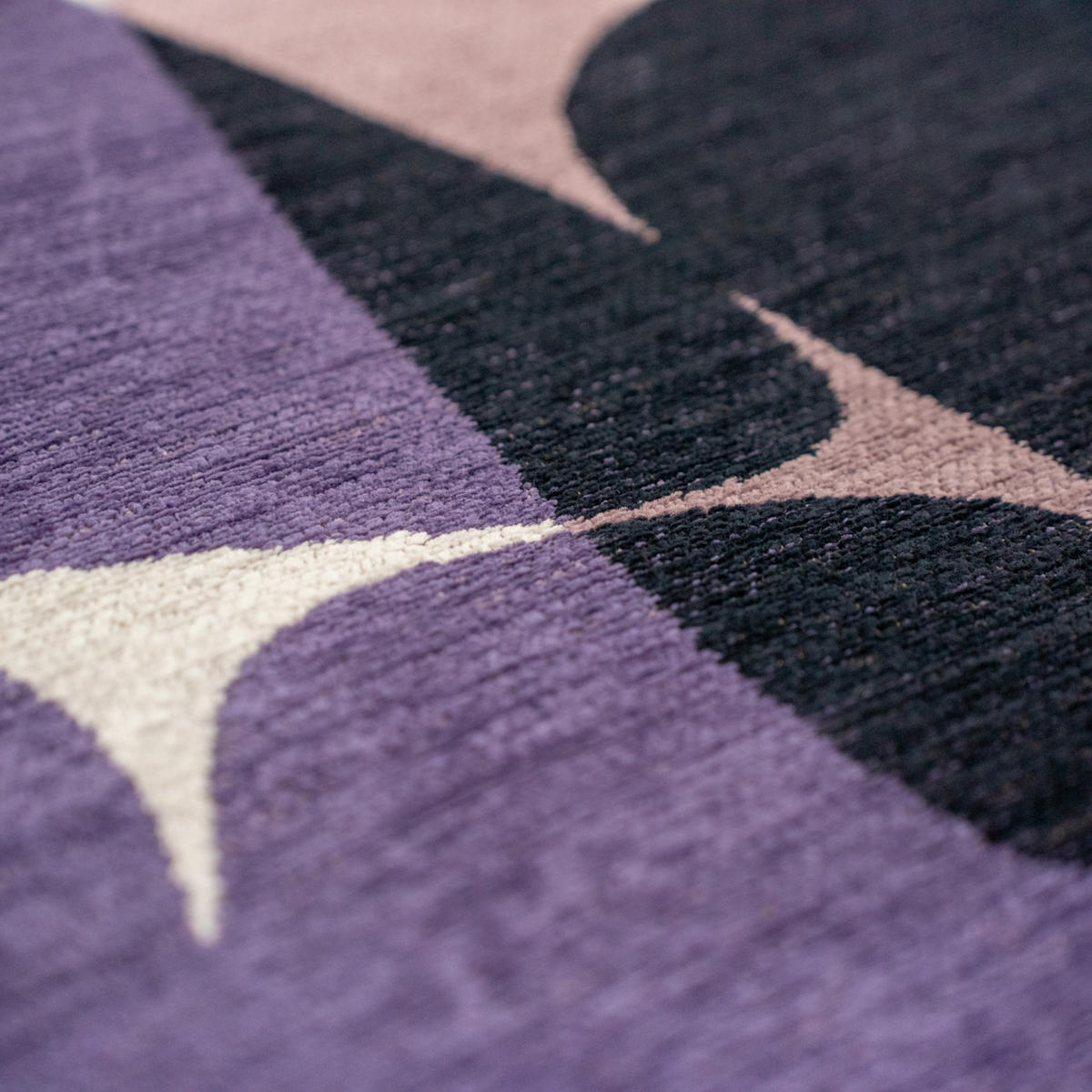 TEPPICH Eclipse Gallery Stones 170/240 cm - Lila, Kunststoff/Textil (170/240cm) - Louis De Poortere