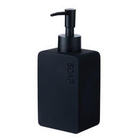 SEIFENSPENDER Basic - Schwarz, Stein (6/18/7cm) - Butlers