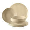 TAFELSERVICE Terra Sandbeige 12er Set - Beige, Keramik (1/1/1cm) - Seltmann Weiden
