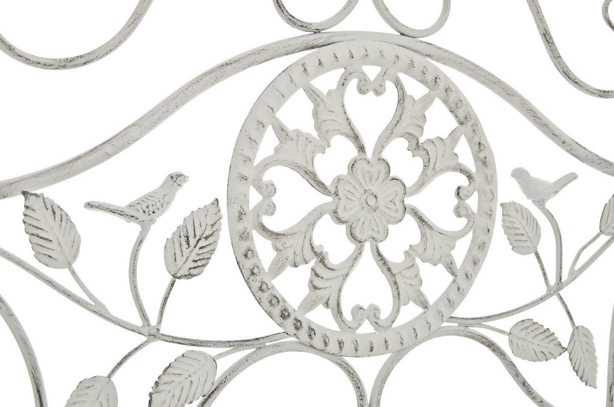STANDREGAL Florenz antik weiß - Creme, Metall (66/175/32cm) - TPFGarden