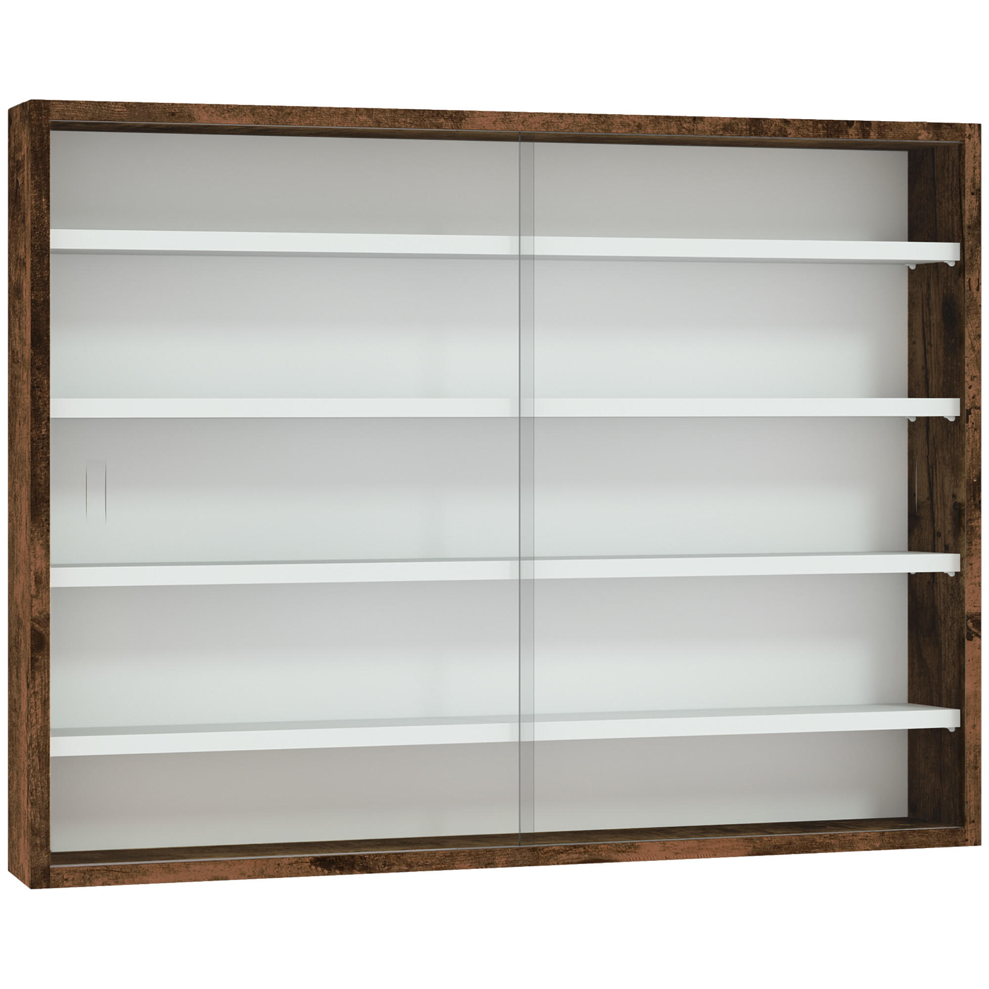 BÜCHERREGAL 80/9,5/60 cm Braun - Braun, Karton (80/60/9.5cm)