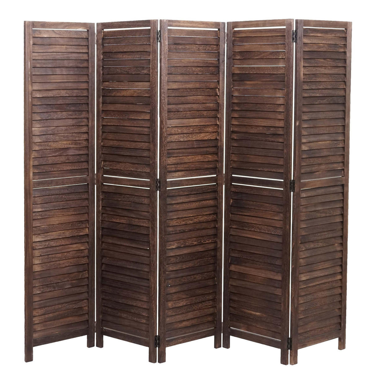 PARAVENT Braun - Braun, Holz (205/170/2cm) - MCW
