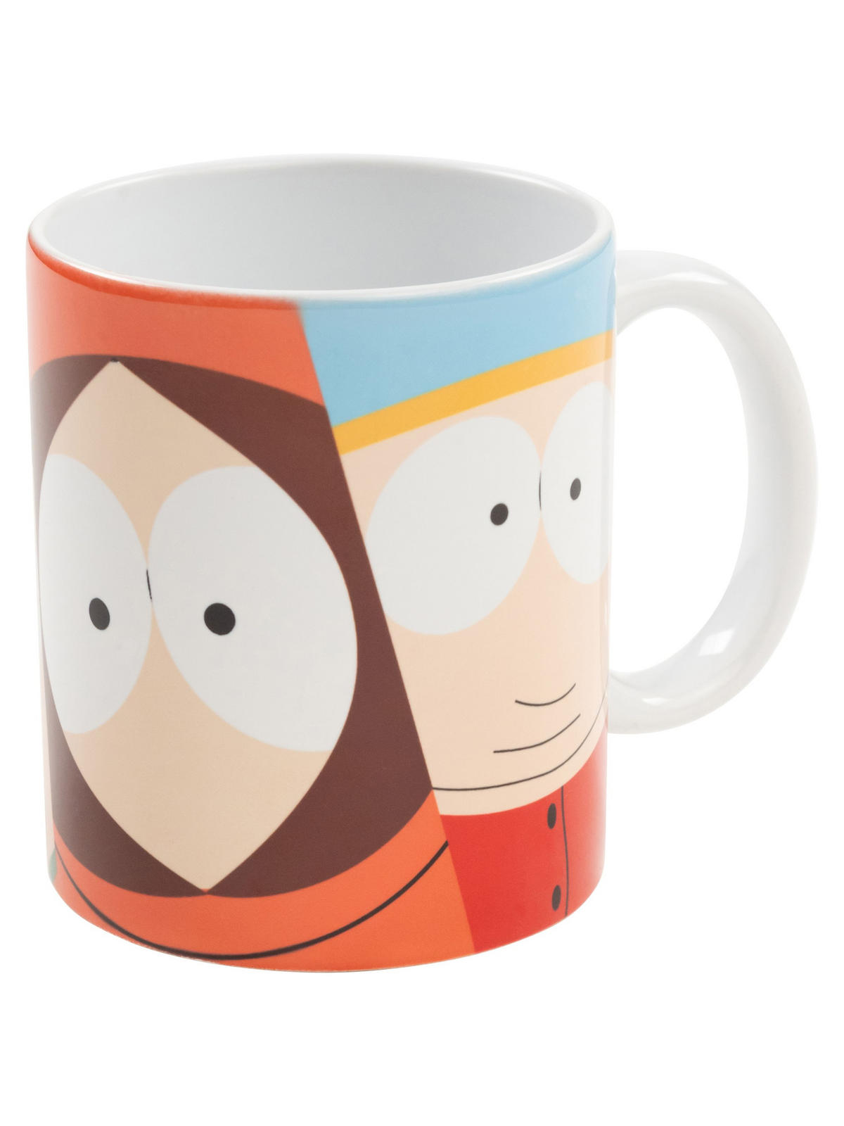 KAFFEEBECHER South Park Gesichter Mehrfarbig 320 ml - Multicolor, Keramik (0.32L) - United Labels